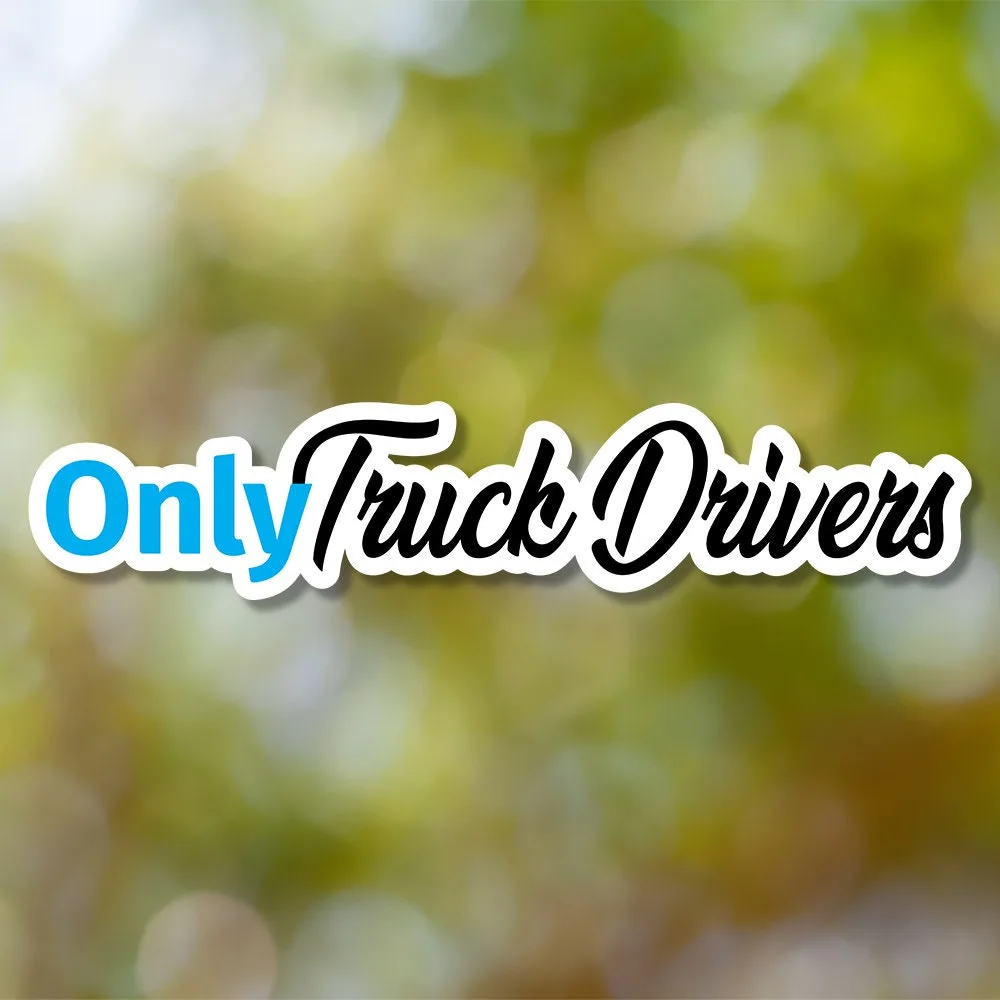 Truck Driver Sticker