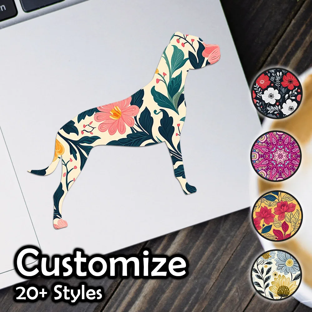 Dogo Argentino Patterned Sticker