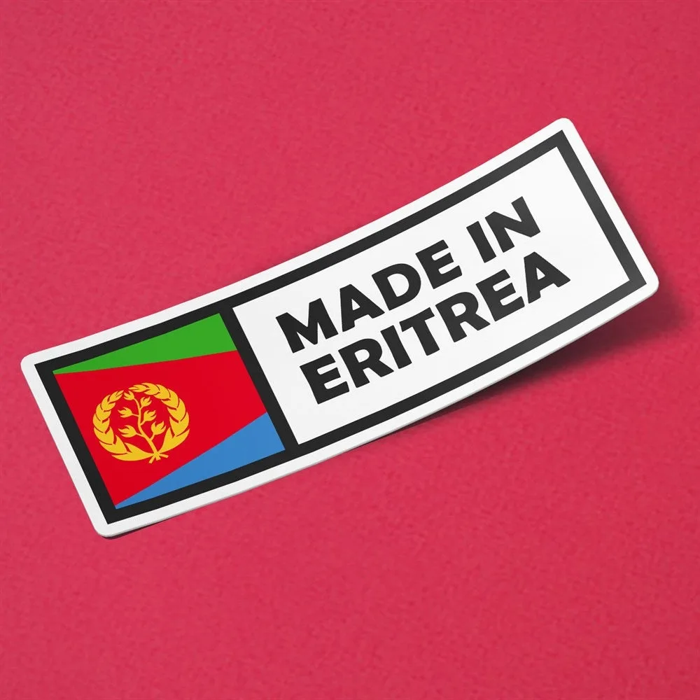 Made in Eritrea Sticker