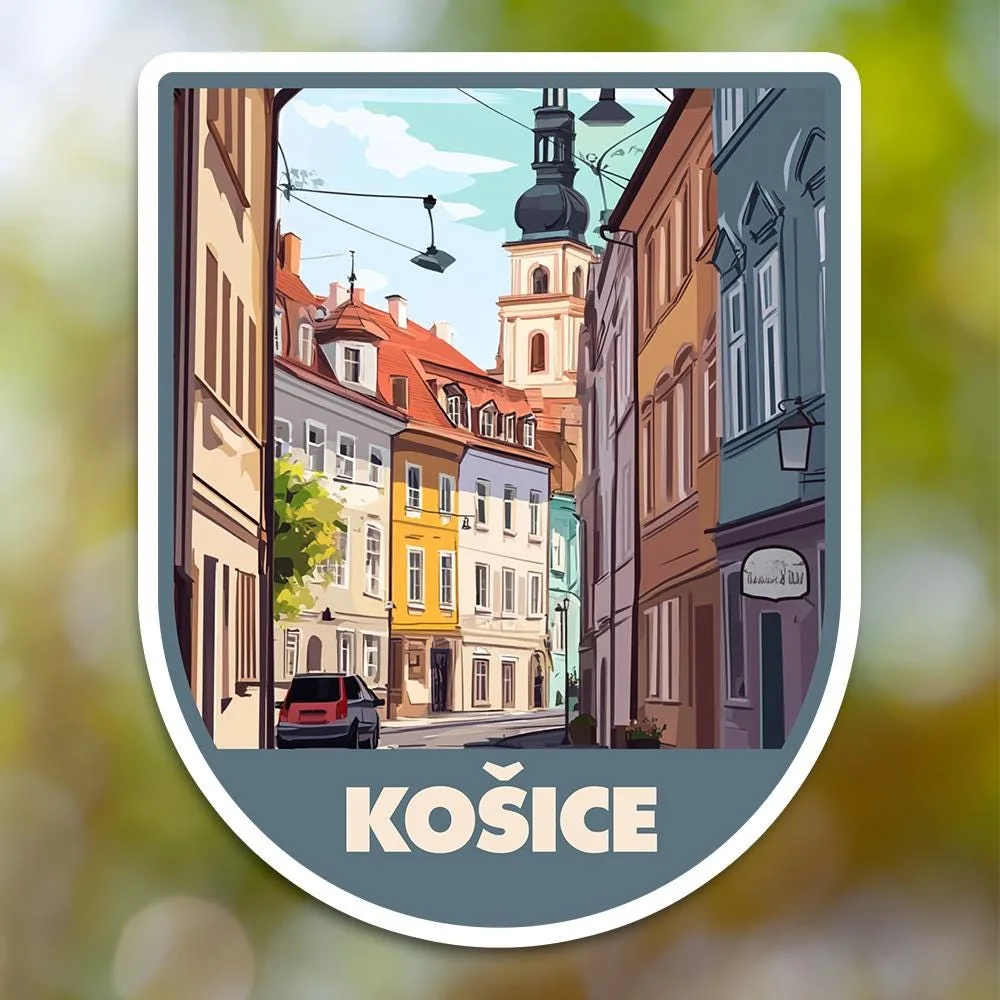 Kosice City Sticker