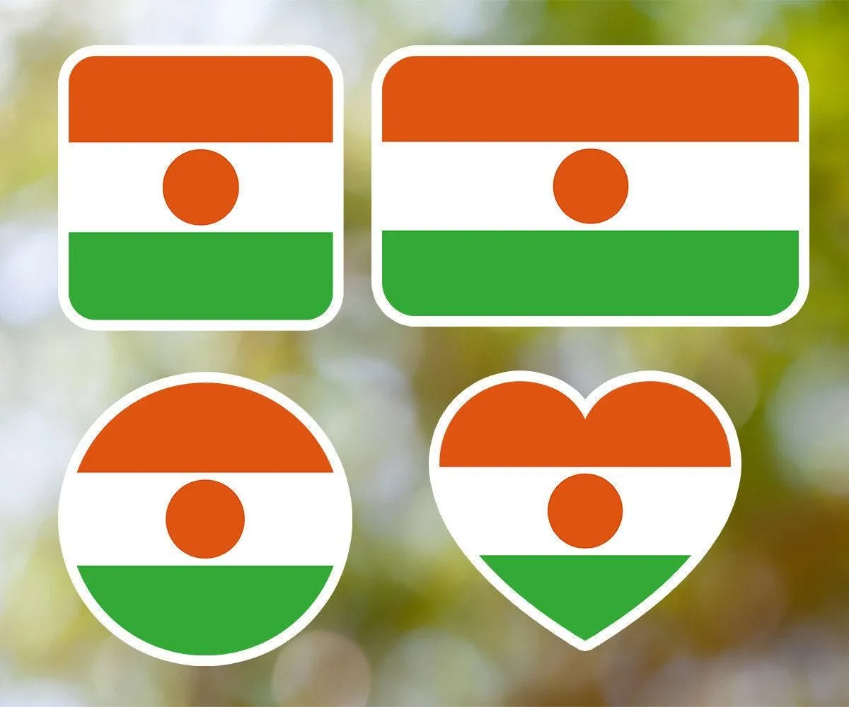 Niger Geometric Sticker