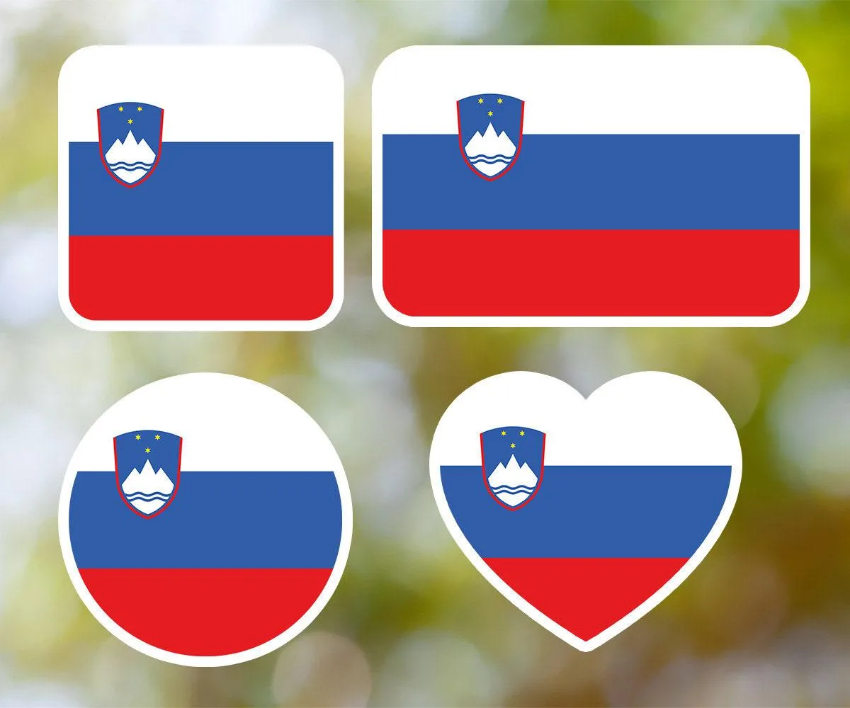 Slovenia Geometric Sticker