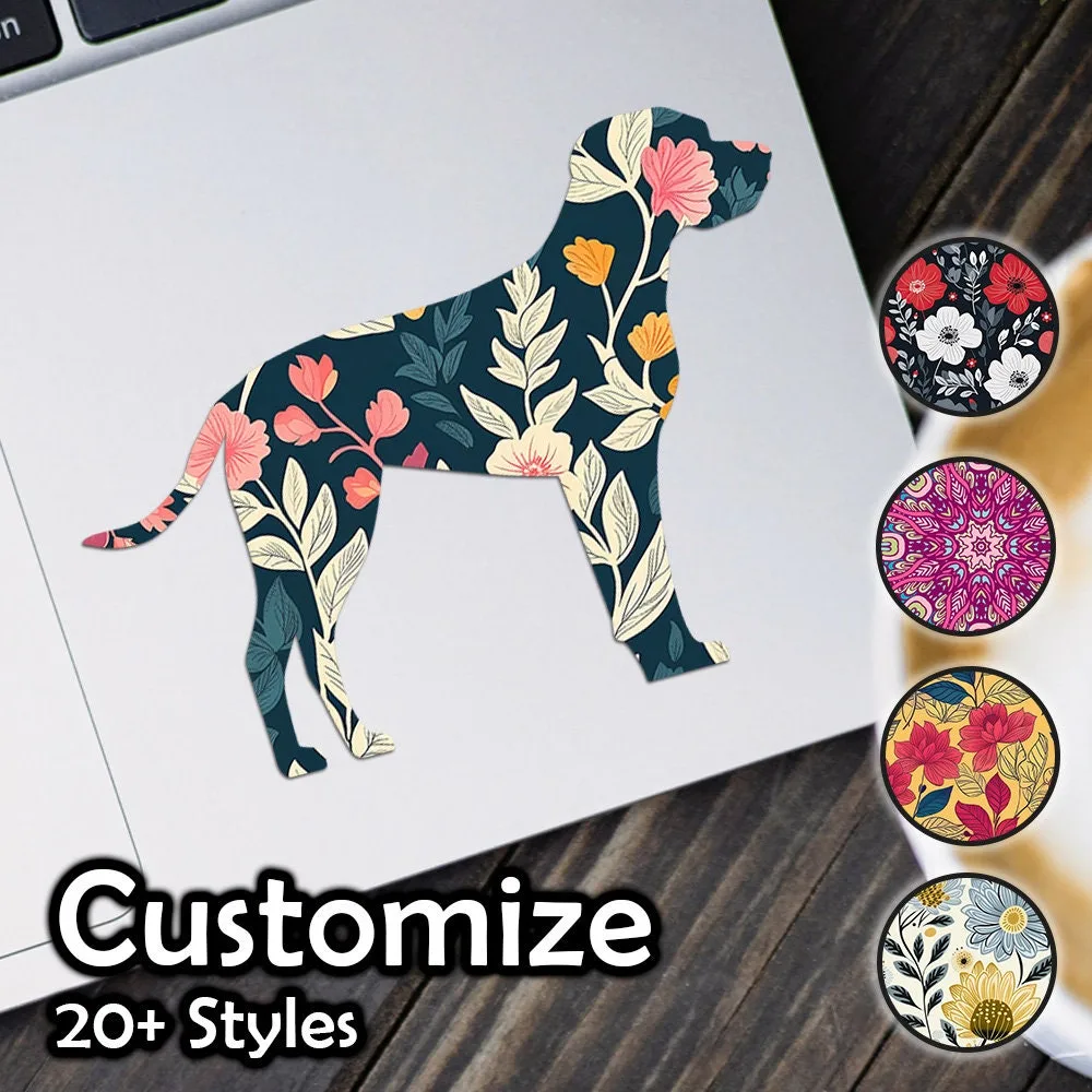 Braque de Bourbonnais Patterned Sticker
