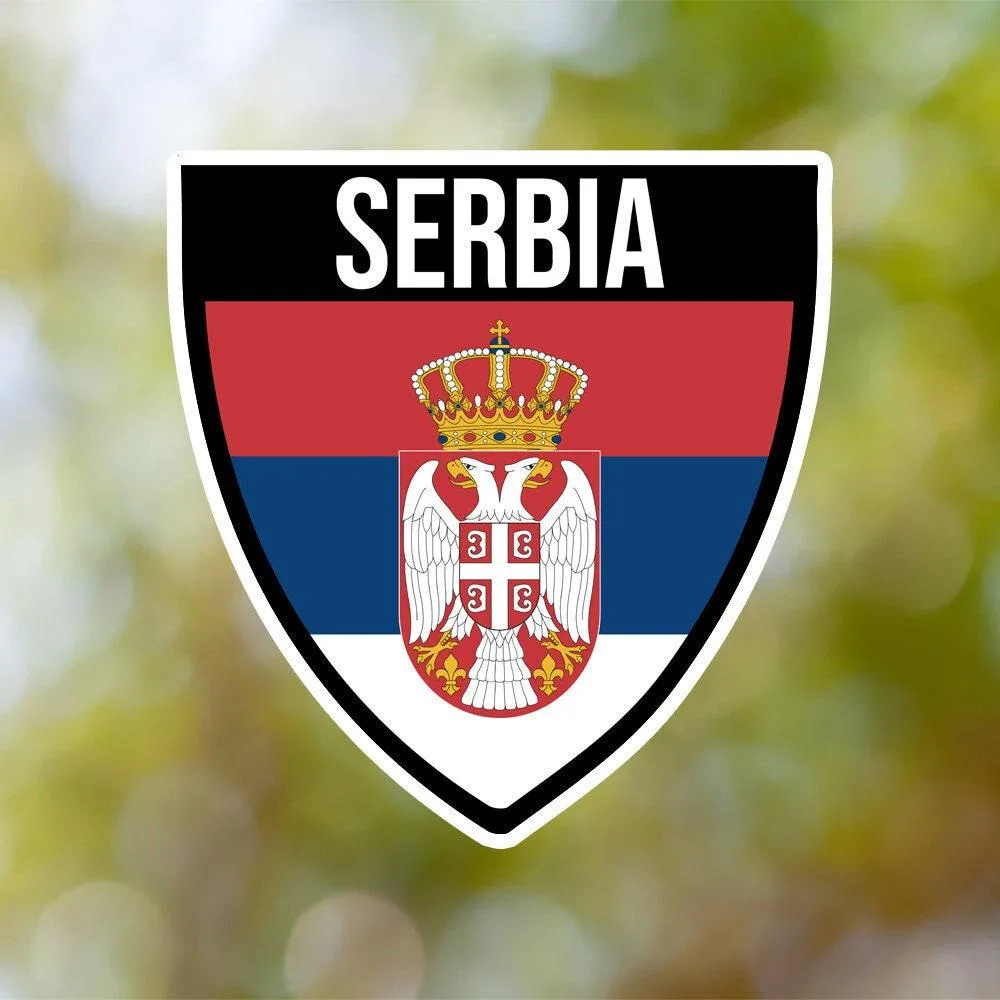 Serbia Shield Sticker