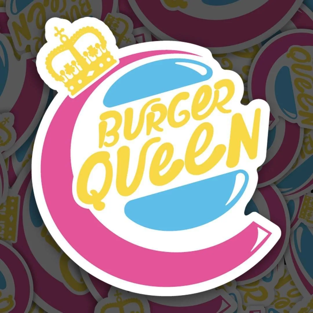Burger Queen Meme Sticker