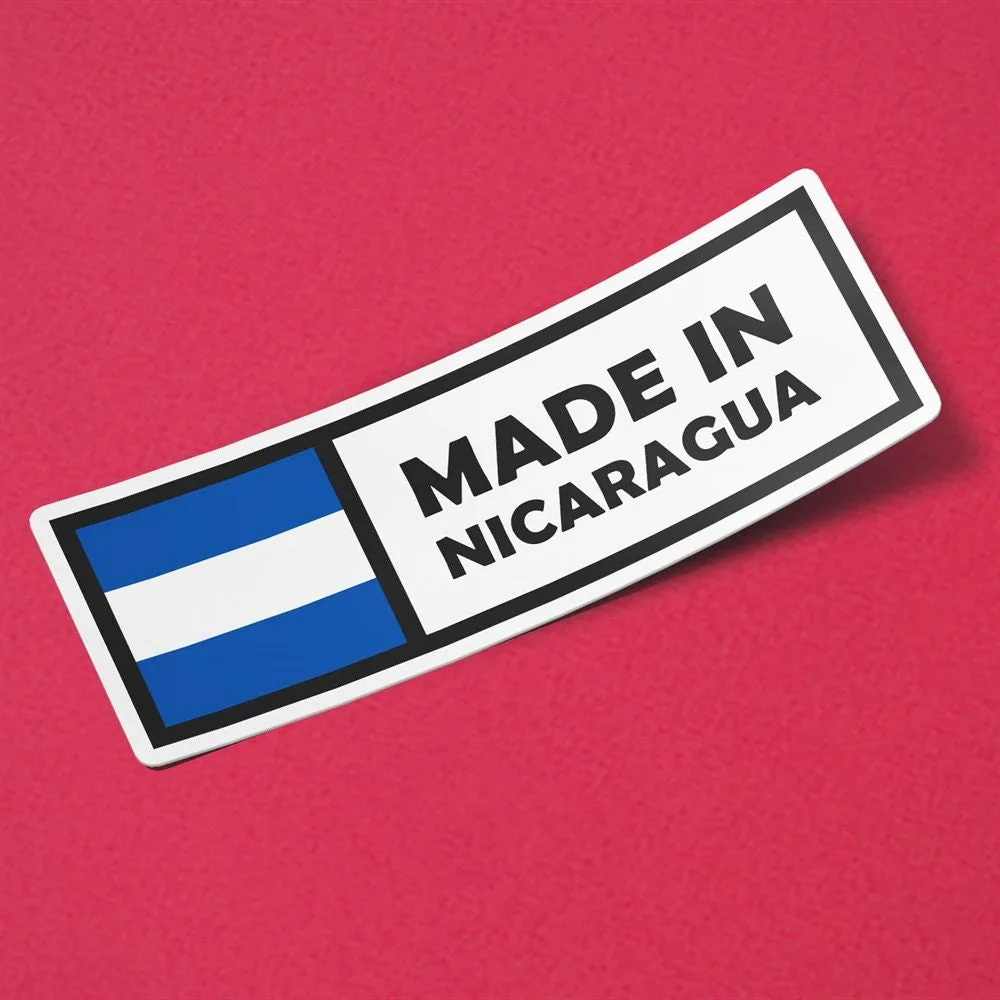 Made in Nicaragua Sticker