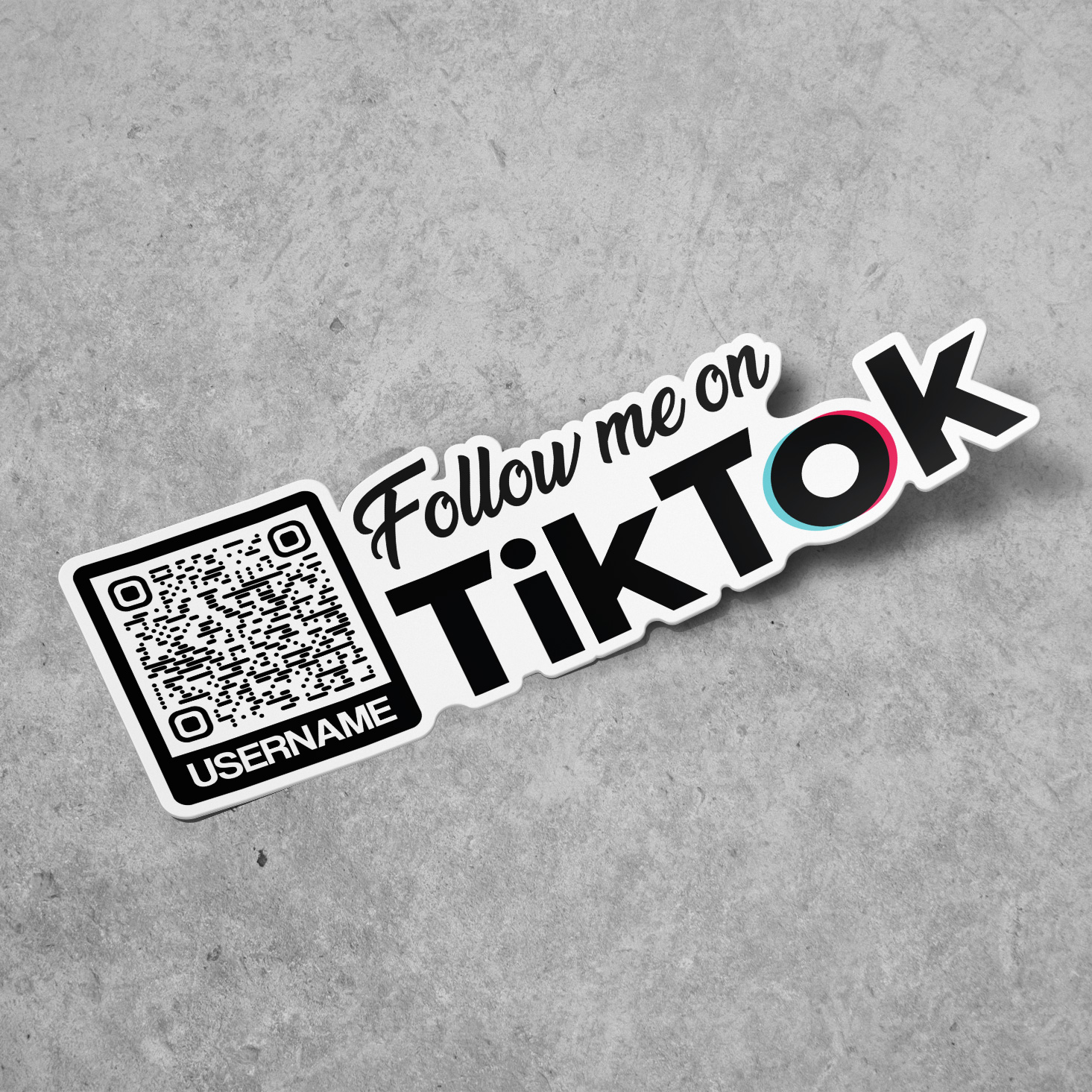 TikTok Word QR sticker